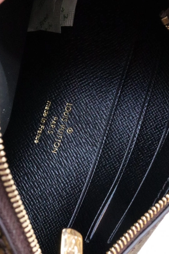 WIS ZIP LOUIS DOUBLE POCHETTE VUITTON 1124